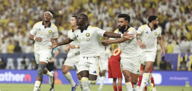 النصر ينفرد بوصافة أبطال دوري المحترفين برباعية تاريخية في شباك ضمك