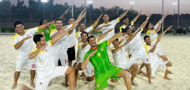 التضامن يتربع على عرش دوري الدرجة الأولى للكرة الشاطئية ويحجز مقعده في الممتاز
