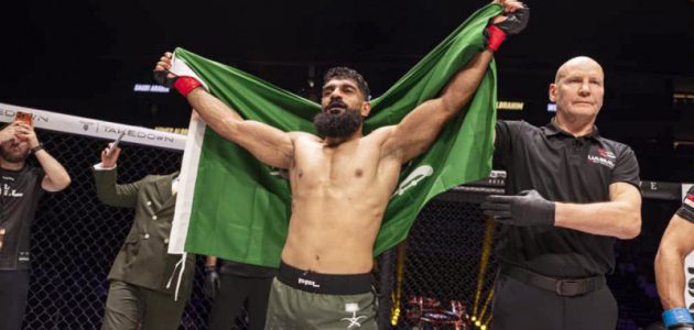 إثارة بلا حدود في دبي.. أحمد البراهيم يطيح بمنافسه بالضربة القاضية في ليلة “فخر العرب” ببطولة PFL MENA