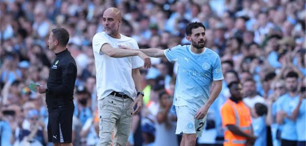وداعية حزينة لـ جوارديولا وسيلفا وستونز.. مانشستر سيتي يسقط أمام أستون فيلا في ختام الدوري الإنجليزي