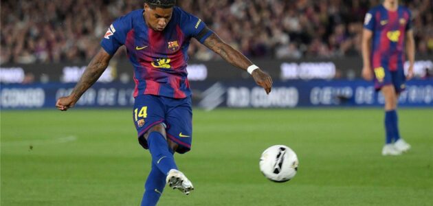 بصاروخية لا تصد.. ماركوس راشفورد يفتتح التسجيل لبرشلونة في شباك ريال مدريد بالكلاسيكو