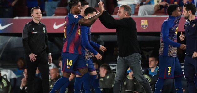 موعد مباراة برشلونة القادمة بعد إسقاط ريال مدريد وحسم لقب الدوري الإسباني