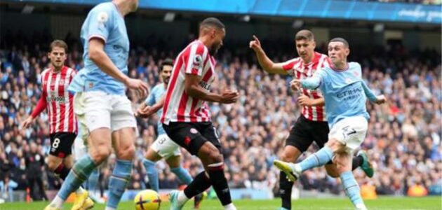 القناة الناقلة لمباراة مانشستر سيتي وبرينتفورد اليوم في الدوري الإنجليزي.. صدام “الاتحاد” المصيري