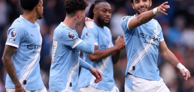 تشكيل مانشستر سيتي المتوقع أمام كريستال بالاس اليوم في الدوري الإنجليزي.. وموقف عمر مرموش