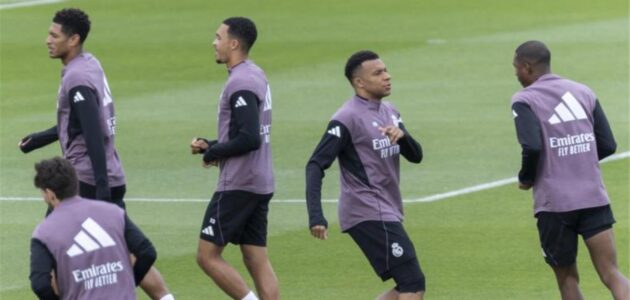 موقف كيليان مبابي من الكلاسيكو.. غموض في تدريبات ريال مدريد قبل موقعة برشلونة المرتقبة
