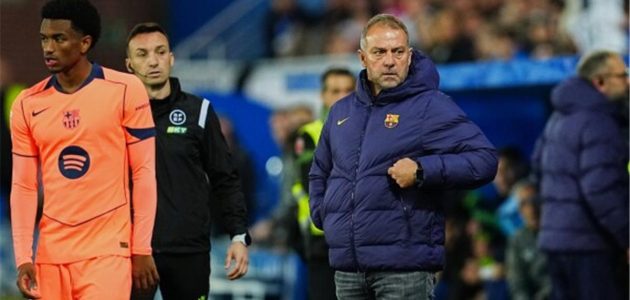 رسمياً.. هانز فليك يجدد عهده مع برشلونة حتى 2028: سنقاتل من أجل حلم دوري الأبطال