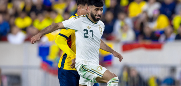 بصمة أولى تاريخية.. سلطان مندش يسجل باكورة أهدافه مع المنتخب السعودي ضد الإكوادور